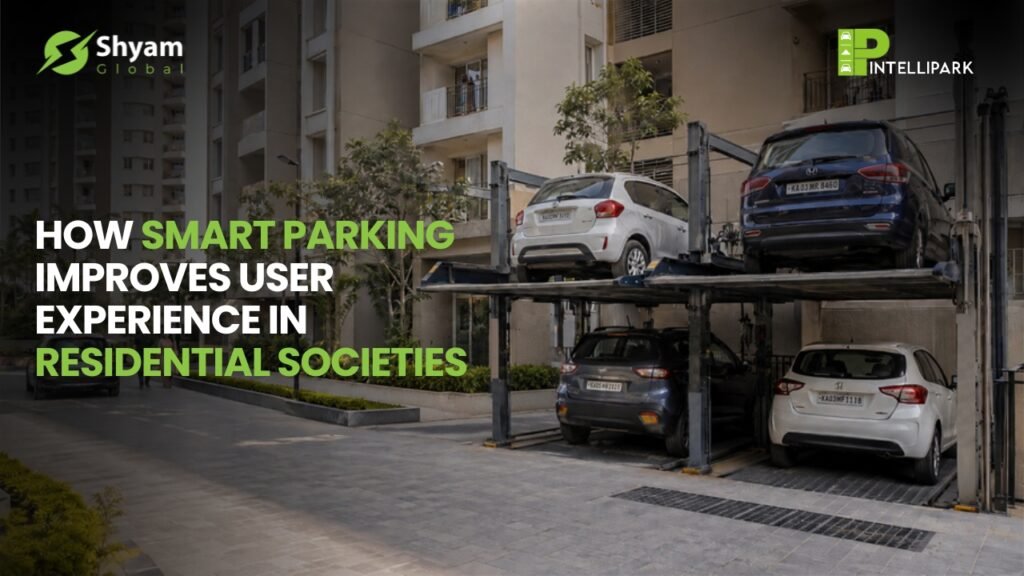 Smart parking system for residential societies in Pune and Mumbai